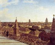 Eduard Gaertner Panorama of Berlin, oil painting
